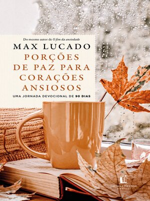 cover image of Porções de paz para corações ansiosos – Do mesmo autor de "O fim da ansiedade"